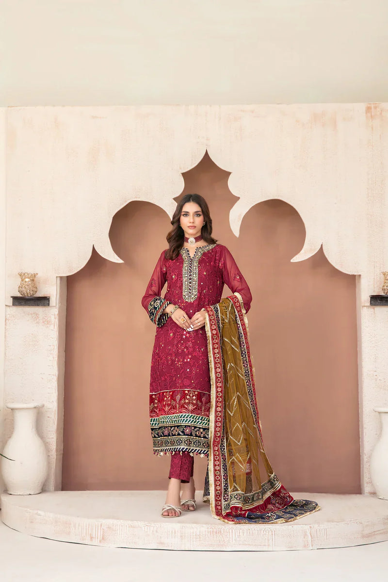 Z-285 Embroidered Ready Made