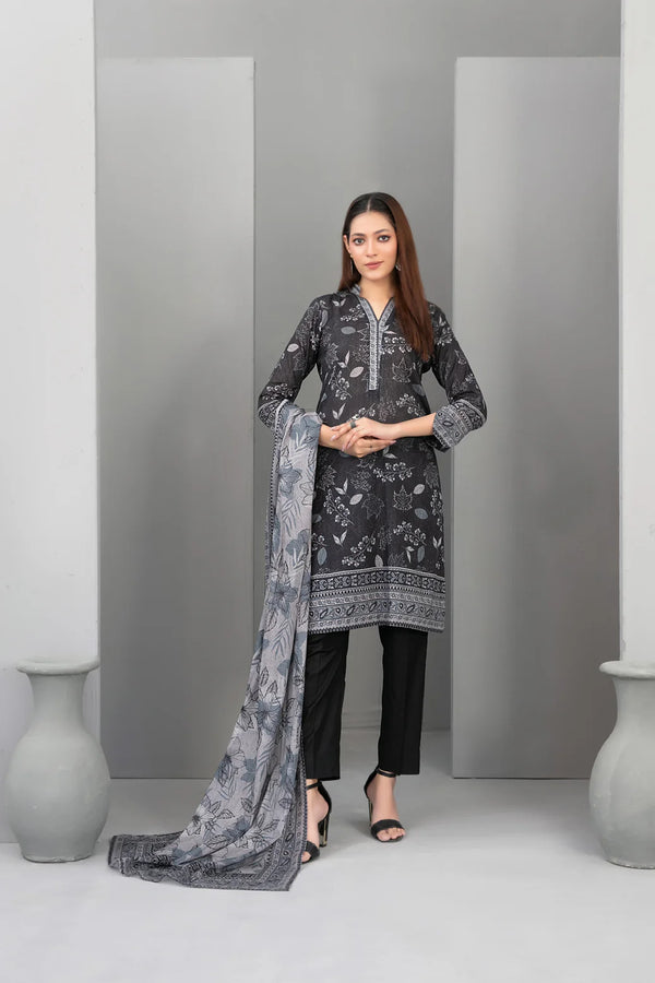 Libas Lawn Unstitched Black 2