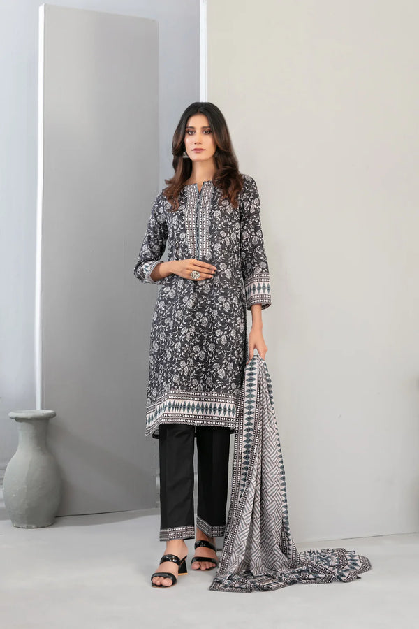 Libas Lawn Unstitched Black 3