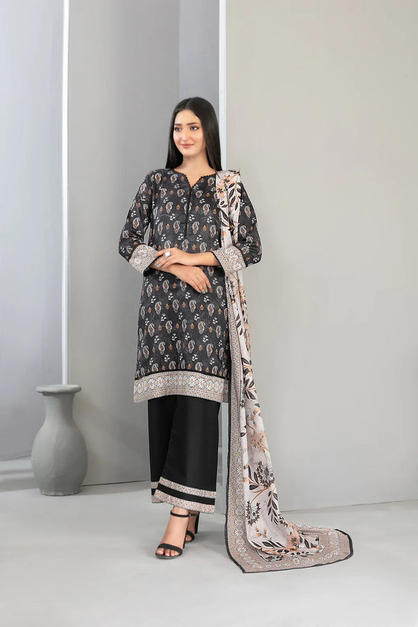 Libas Lawn Unstitched Black 4