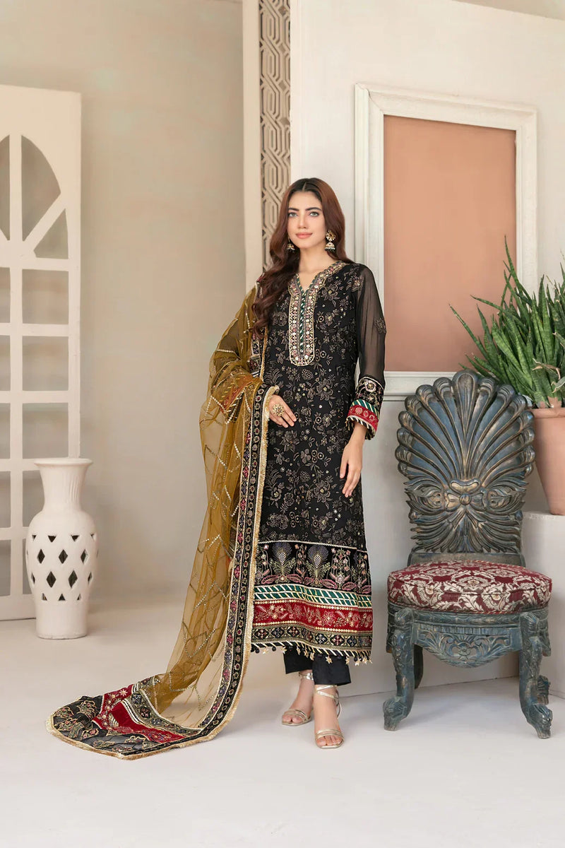 Z-287 Embroidered Ready Made