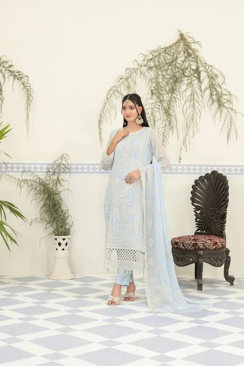 Libas Chiffon Unstitched 2018