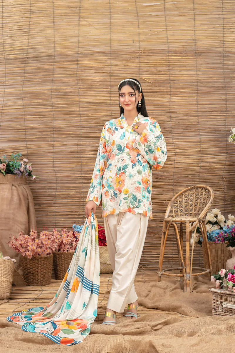 Libas Lawn Farshi Edit Ready Made 2