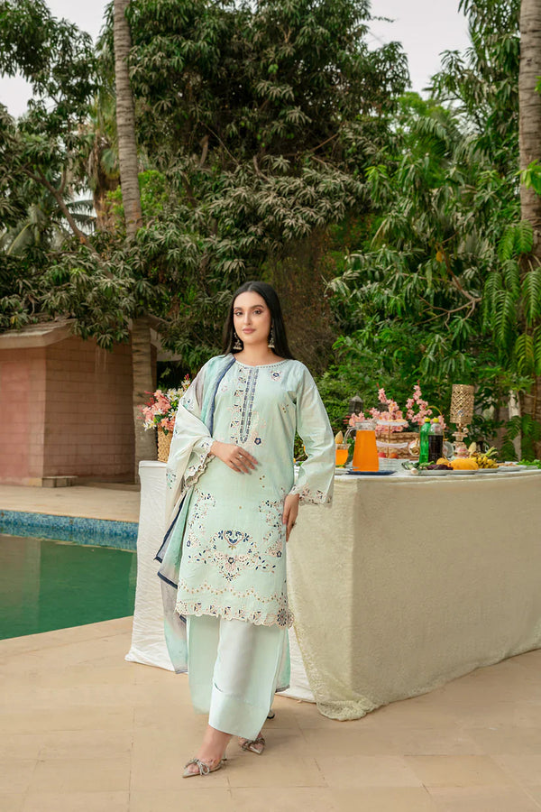 U-Unstitched Lawn With Perfume 110