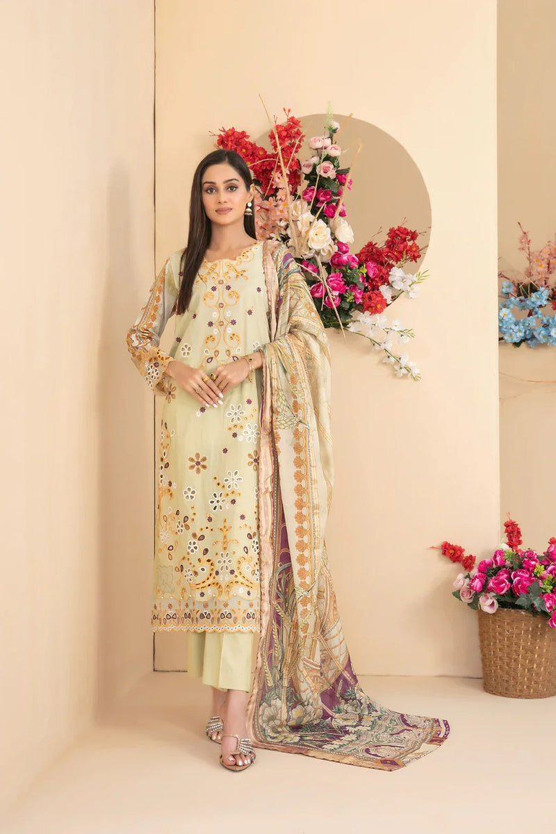 U-Unstitched Lawn 106
