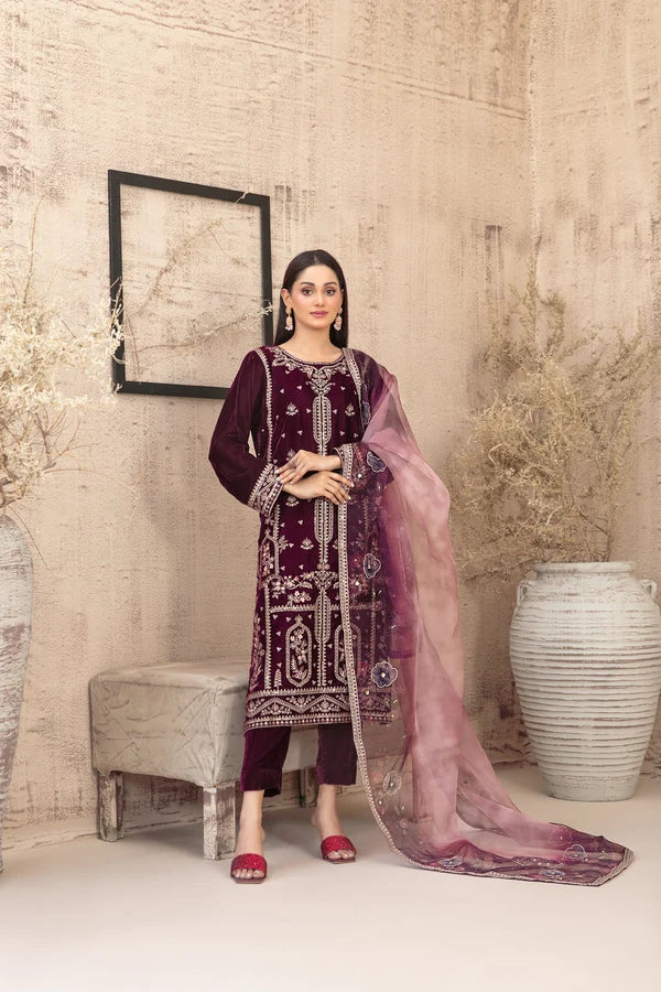 Libas Unstitched Velvet 108