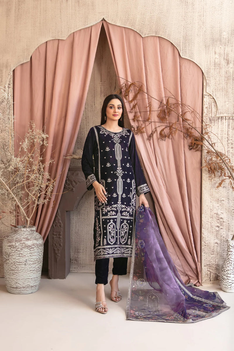 Libas Unstitched Velvet 107