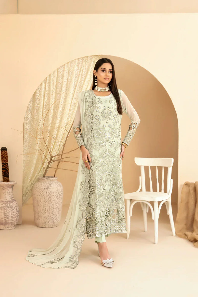 Libas Chiffon Unstitched 401