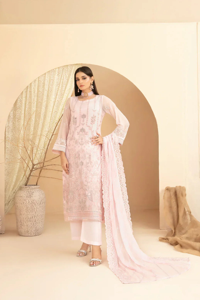 Libas Chiffon Unstitched 402