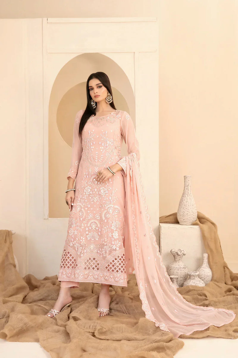 Libas Chiffon Unstitched 404