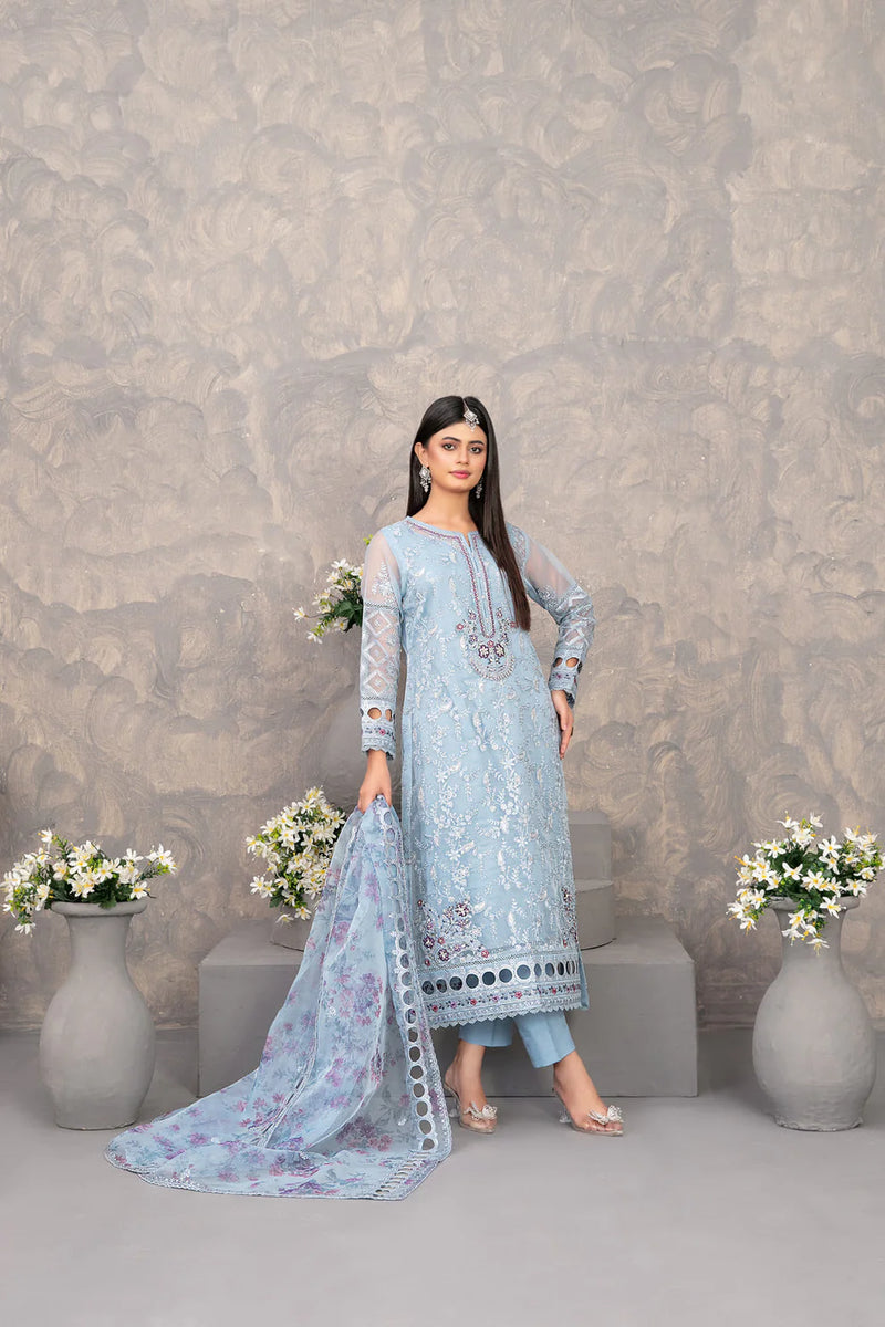 Libas Eid New Arrivals Unstitched Organza 101