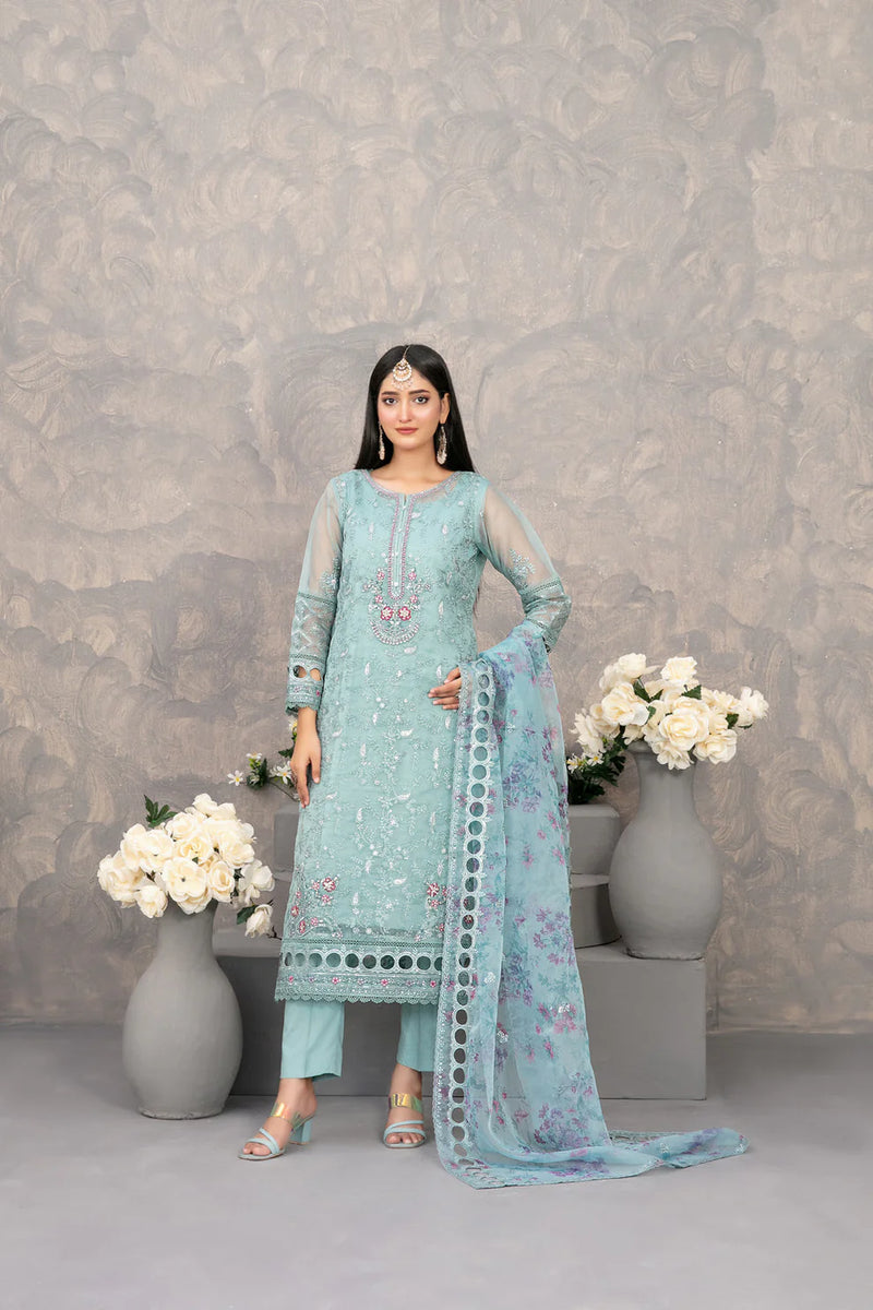 Libas Eid New Arrivals Unstitched Organza 104