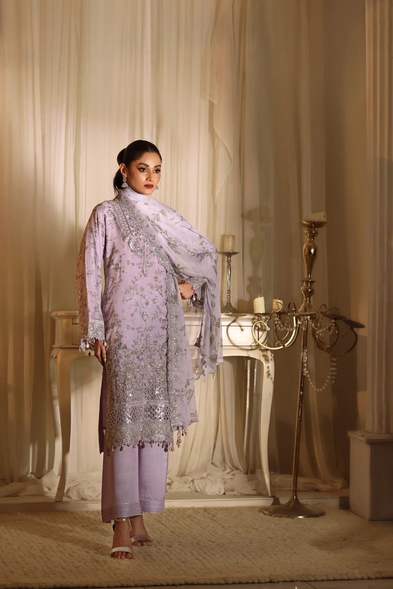 I-LIbas New Arrivals Unstitched Chiffon 1162