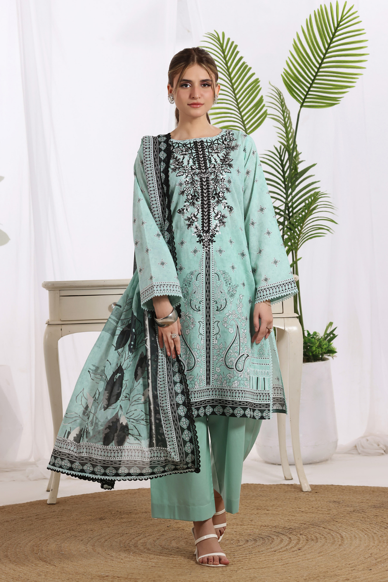 S-LIbas New Arrivals Unstitched Lawn 1109