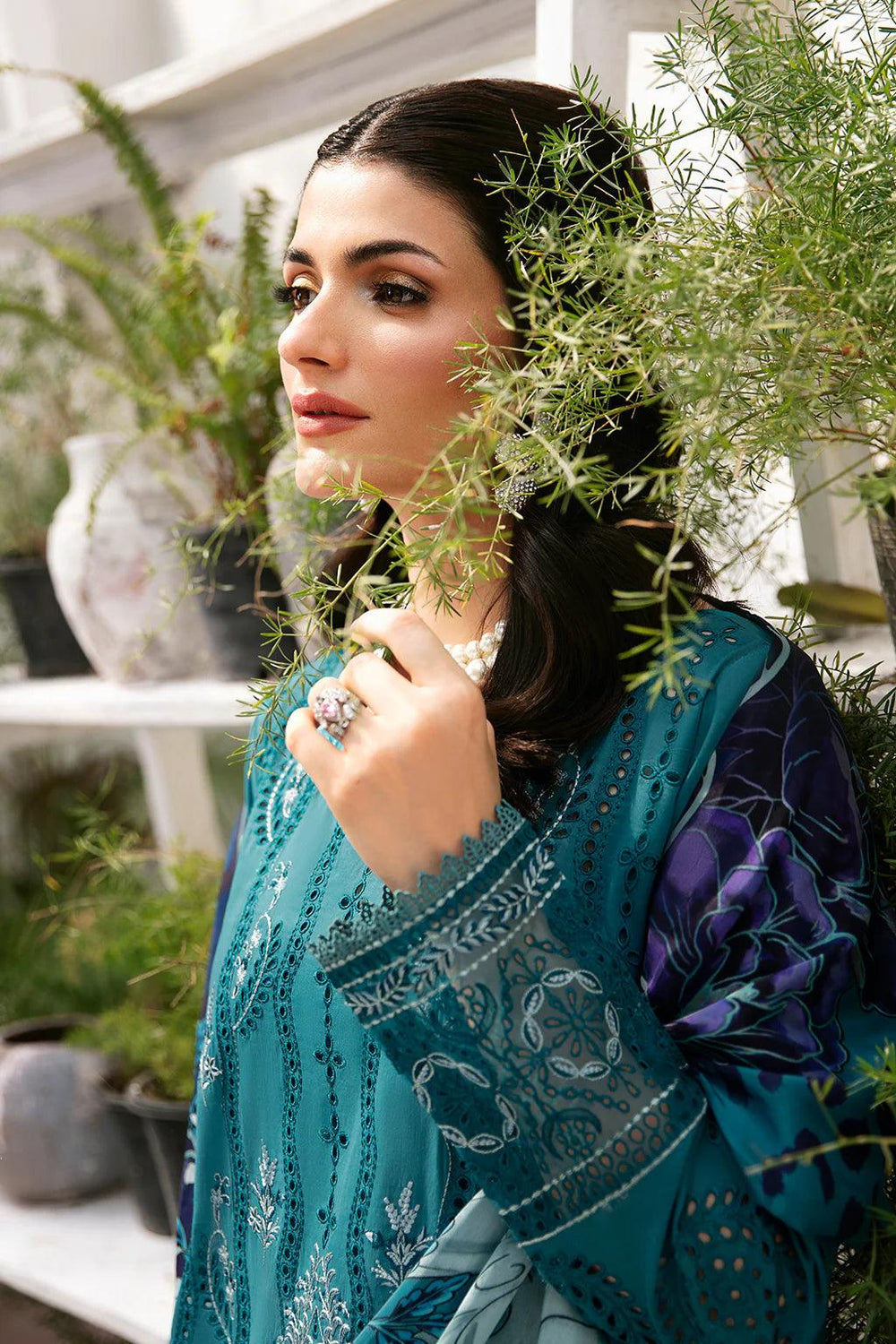 Libas Embroidered Lawn Ready Made 2 - Al Libas Al Asri