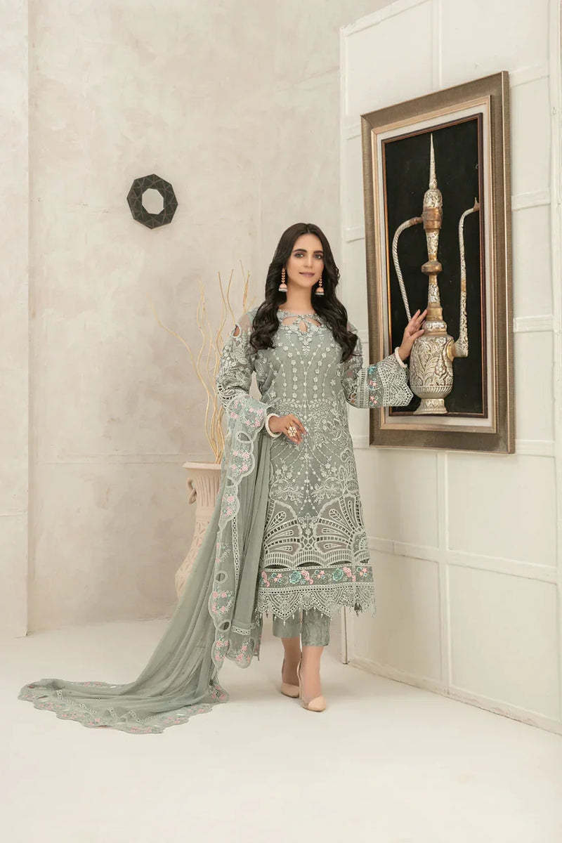 Z-315 Embroidered Ready Made