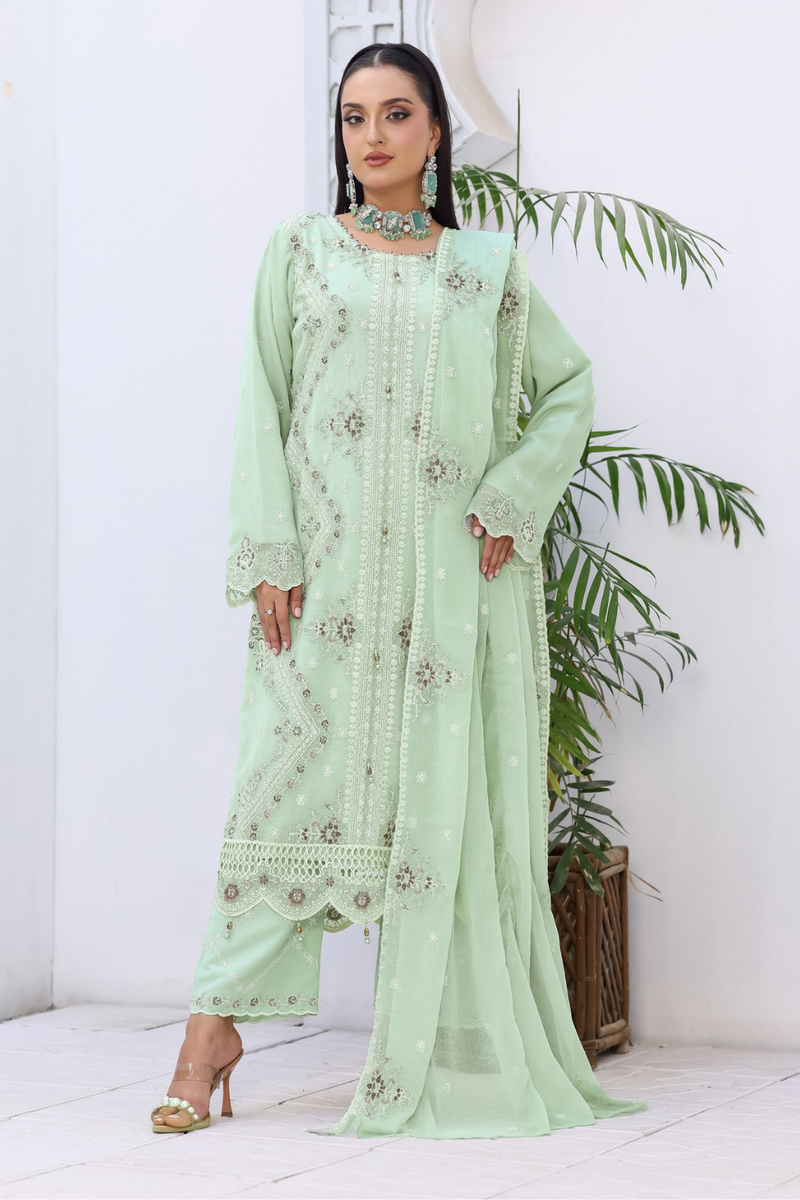 I-LIbas New Arrivals Unstitched Chiffon 1105