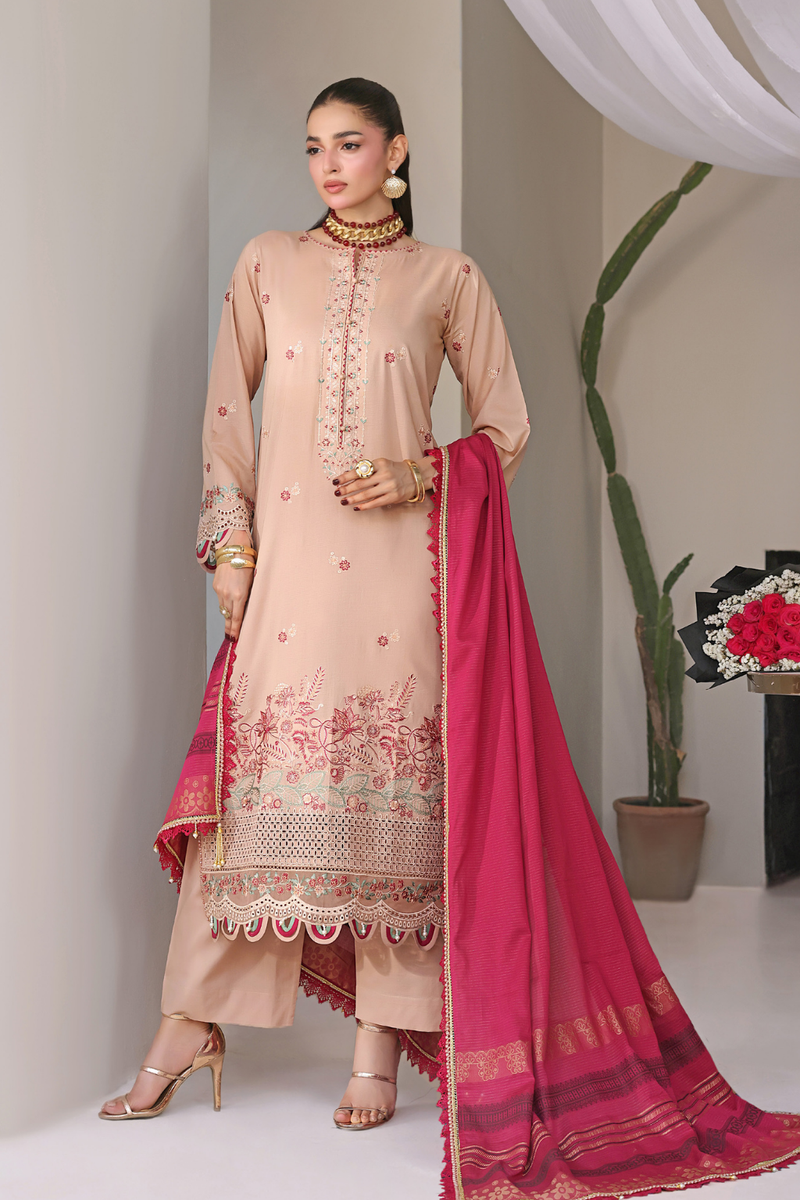 S-LIbas New Arrivals Unstitched Lawn 1124