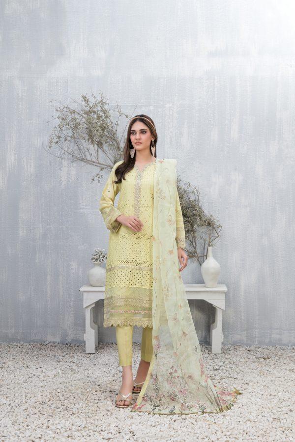 Z-226 Embroidered Lawn Ready Made