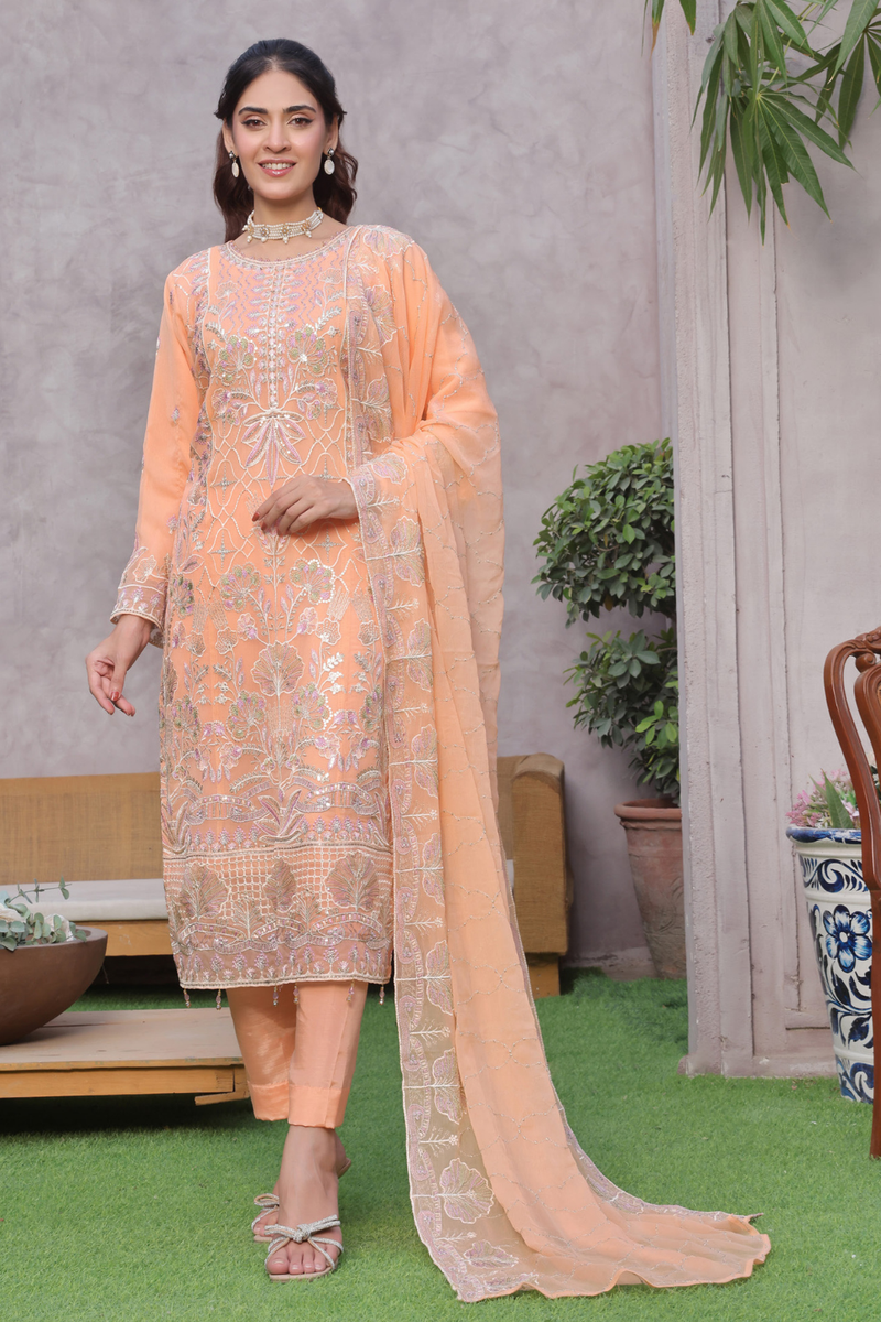 I-LIbas New Arrivals Unstitched Chiffon 1119