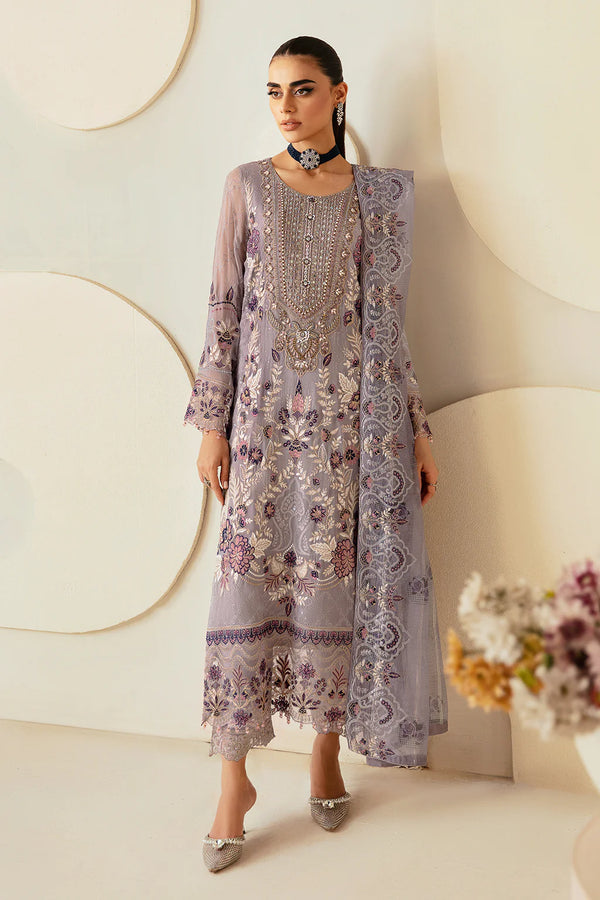 Libas Unstitched Embroidered 1018