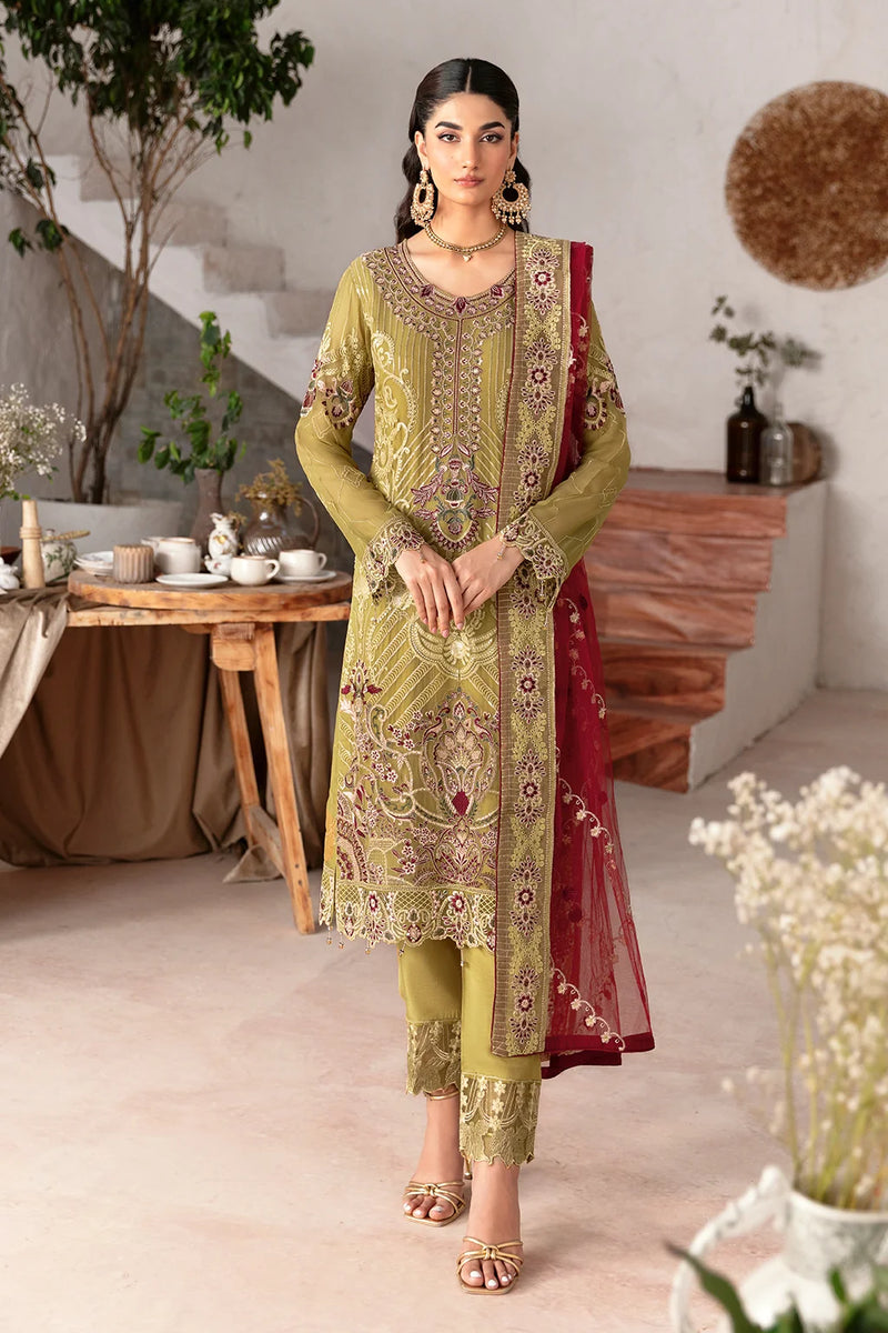 I-LIbas New Arrivals Unstitched Chiffon 1168