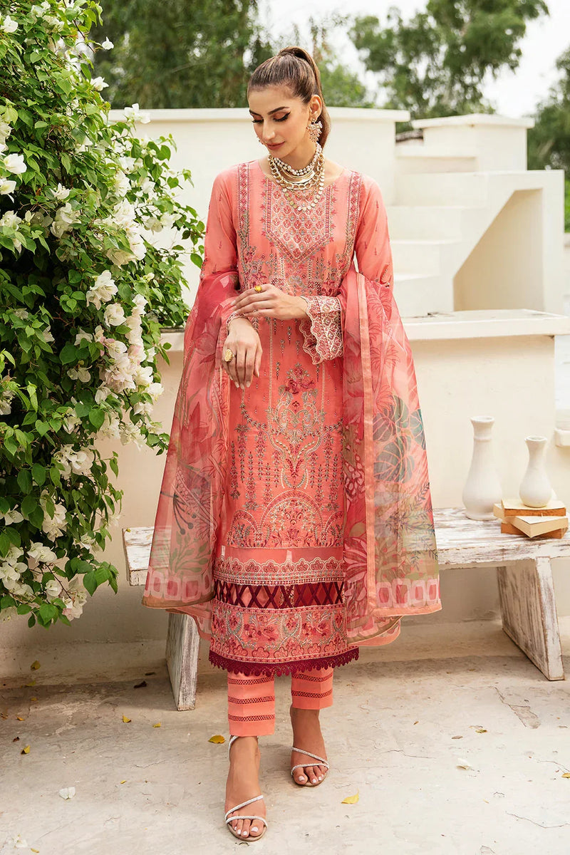 Libas L-807 Embroidered Lawn Ready Made