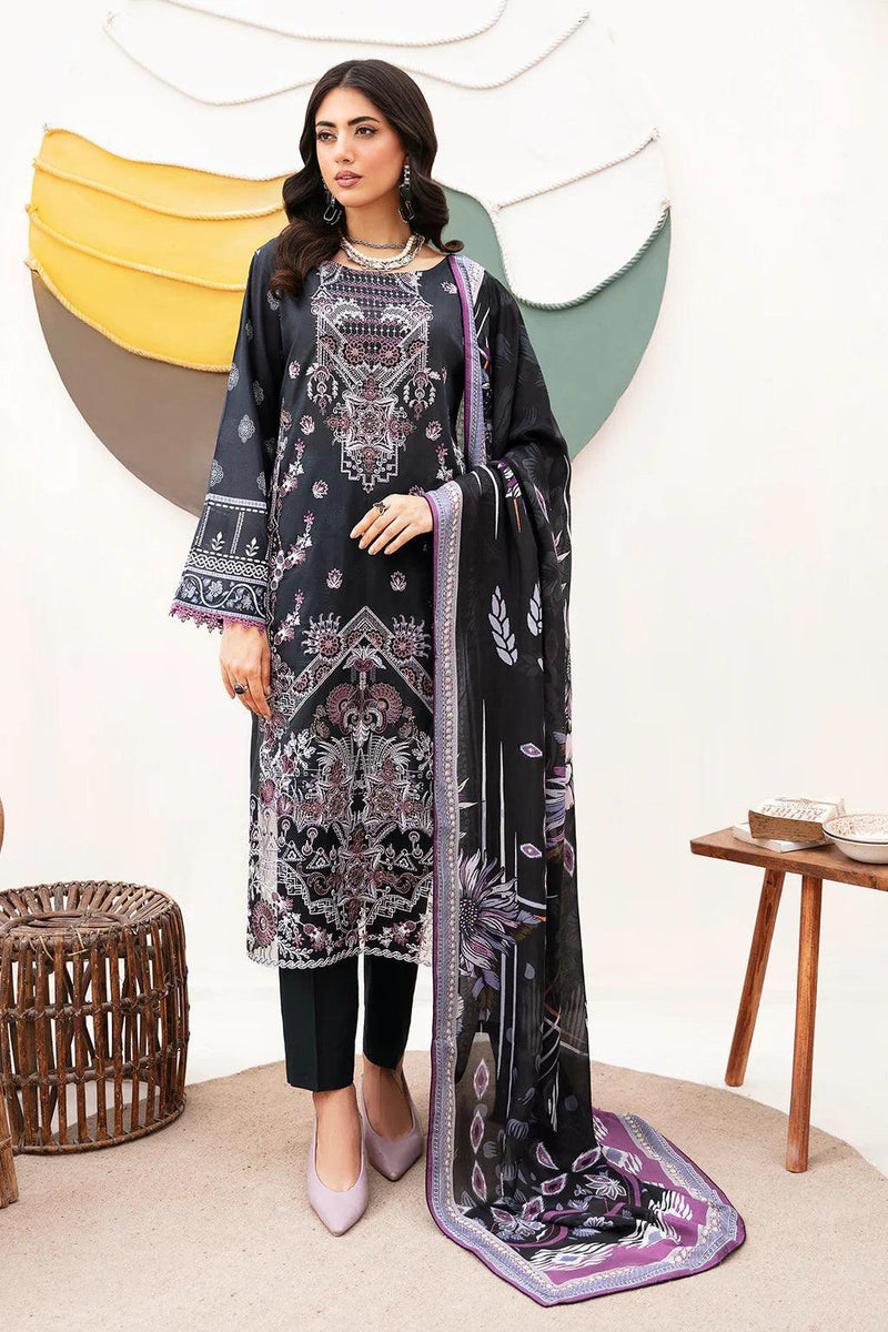 Libas Embroidered Printed Lawn Ready Made 2 - Al Libas Al Asri