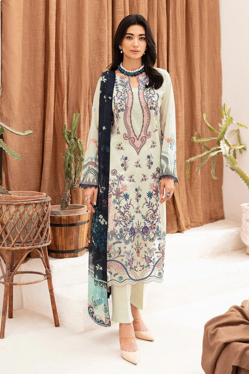Libas Embroidered Printed Lawn Ready Made 7 - Al Libas Al Asri