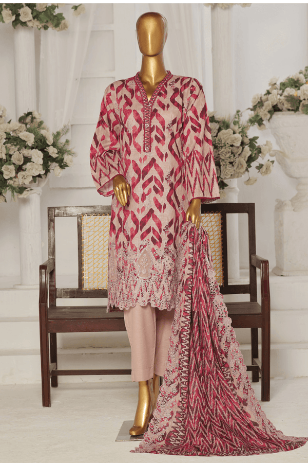 Libas Khaddar Embroidered Ready Made 406 - Al Libas Al Asri