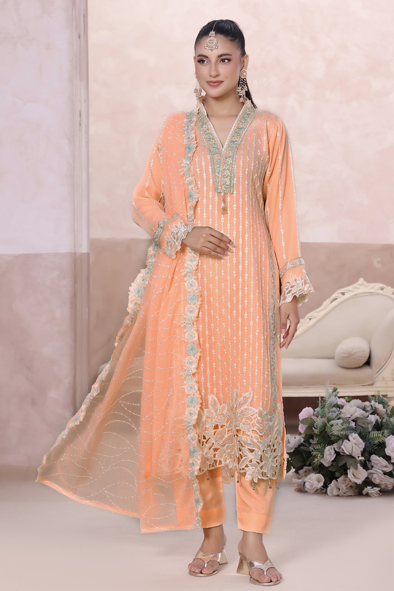 L-Unstitched Chiffon 507