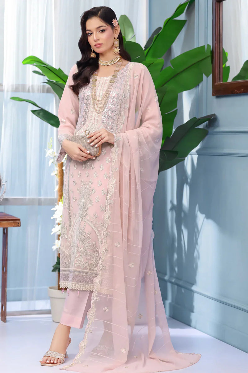 U-Unstitched Chiffon 114