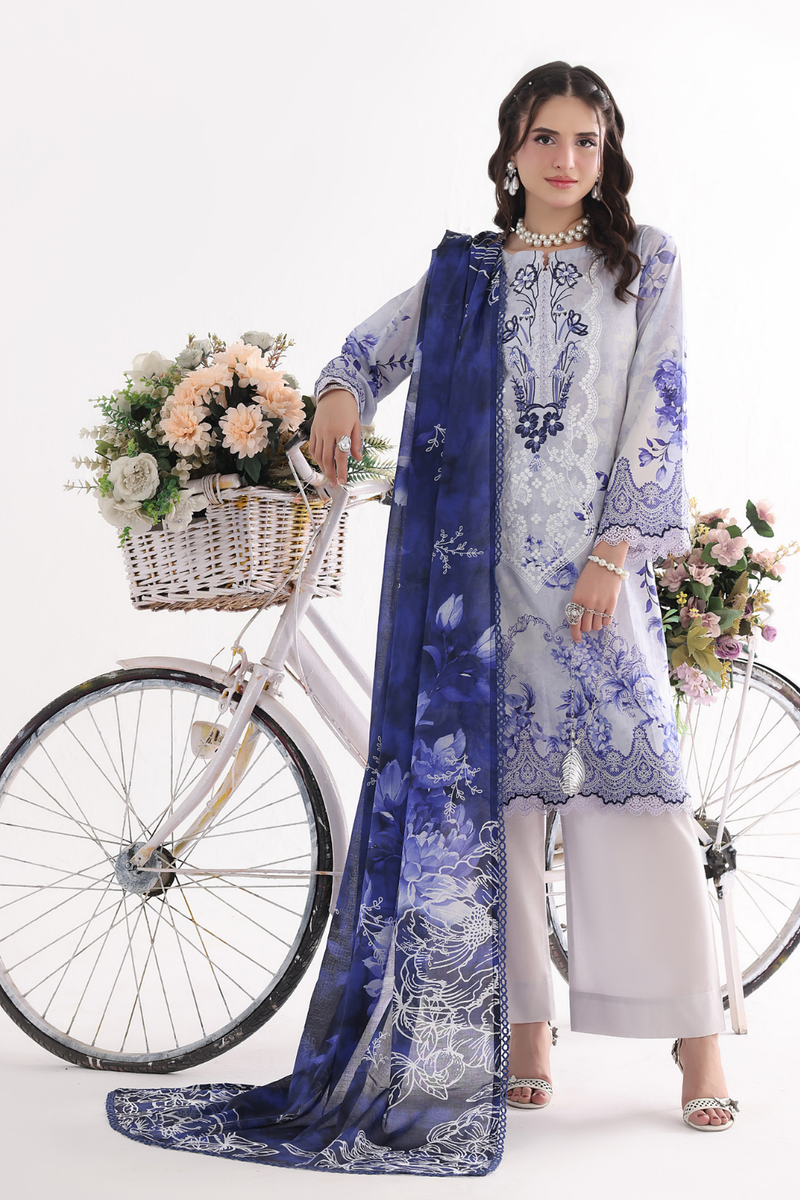 S-LIbas New Arrivals Unstitched Lawn 1101