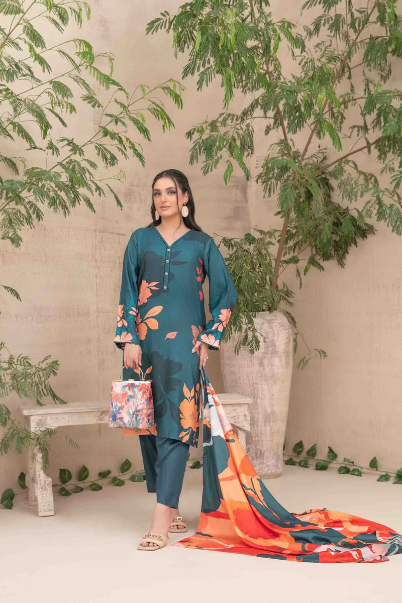 Z-356 Embroidered Ready Made