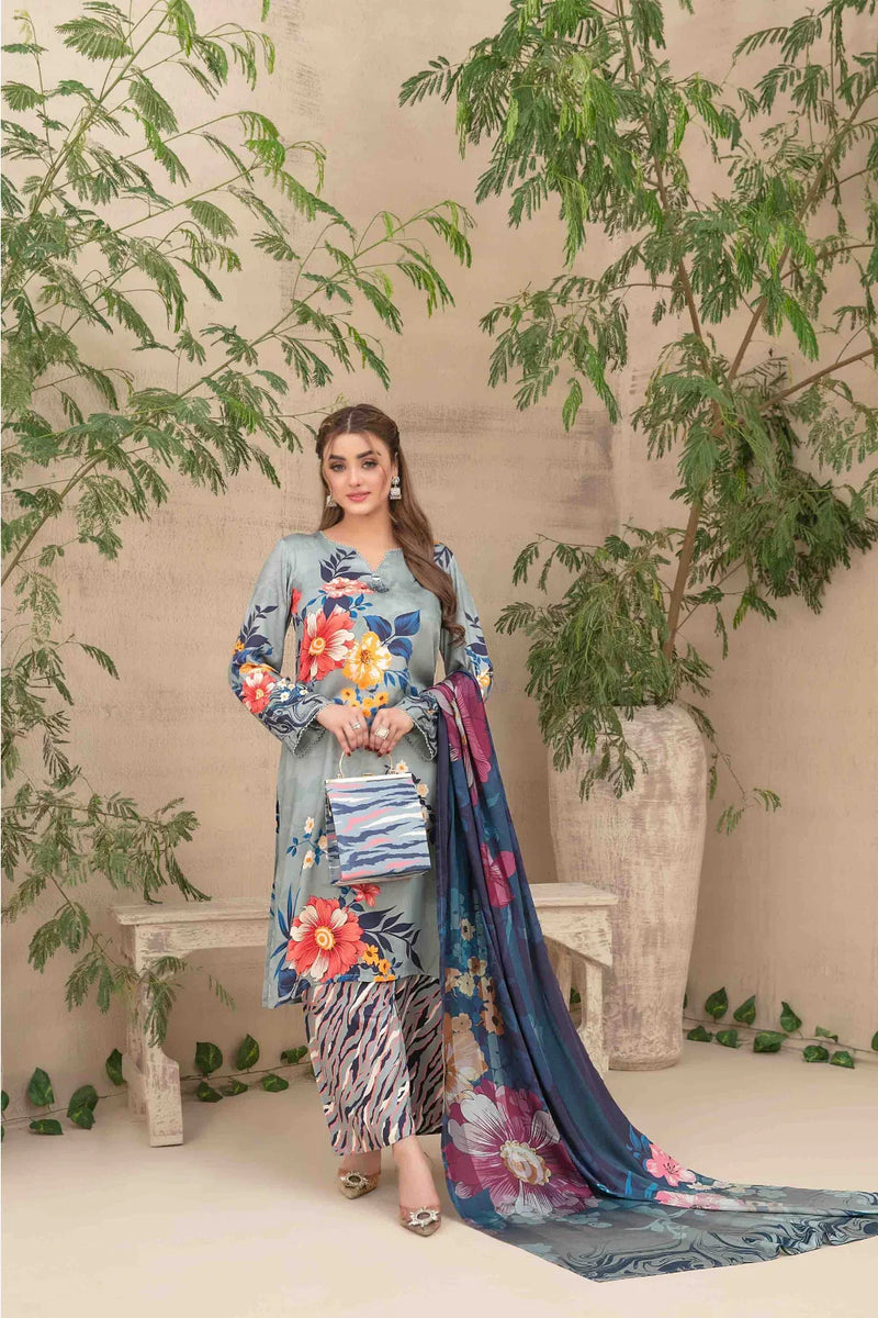 Z-357 Embroidered Ready Made