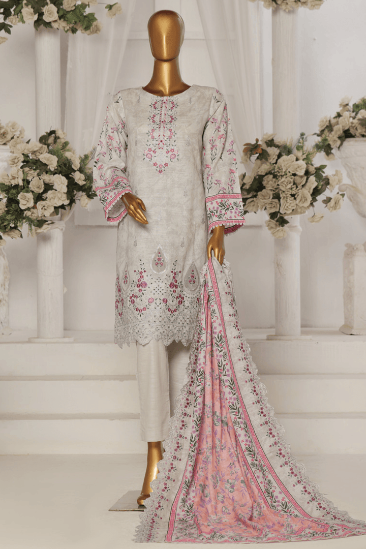 Libas Khaddar Embroidered Ready Made 408 - Al Libas Al Asri