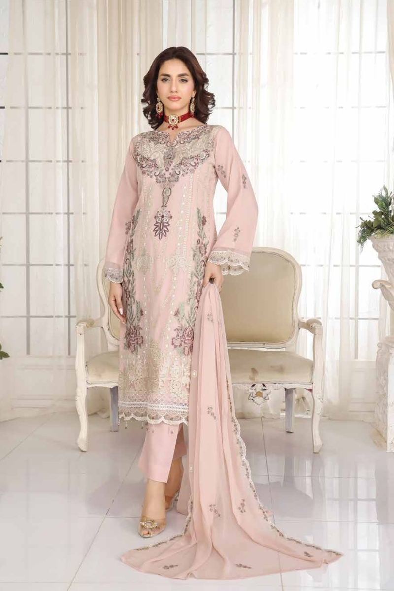 L-Unstitched Chiffon 515