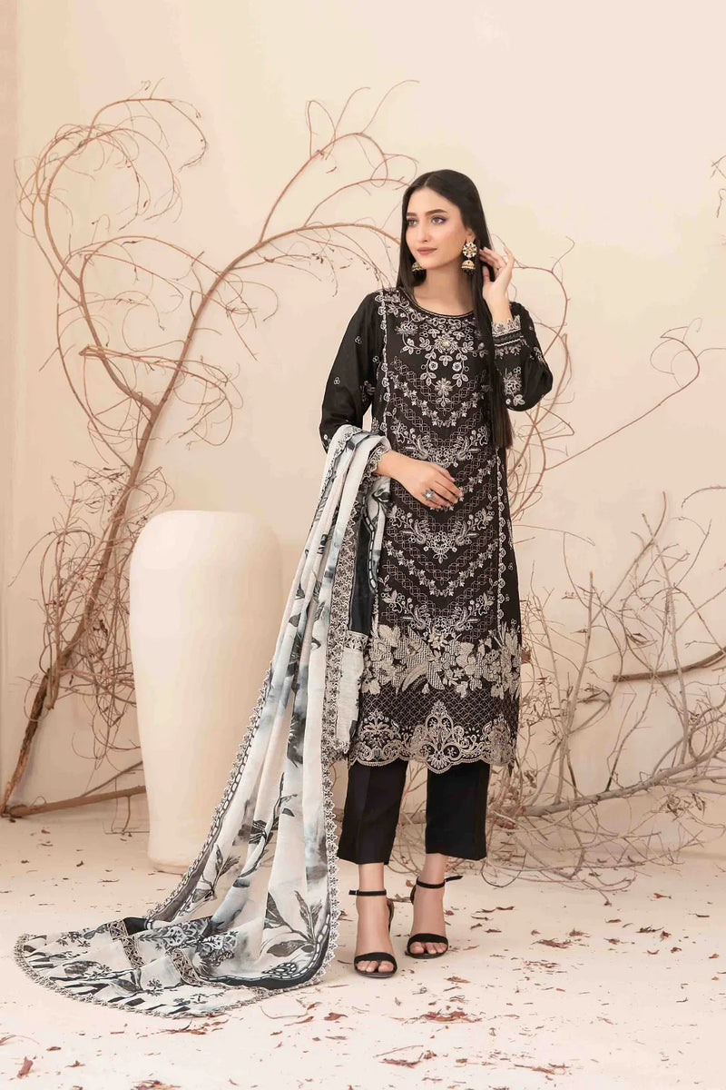 Z-344 Embroidered Ready Made