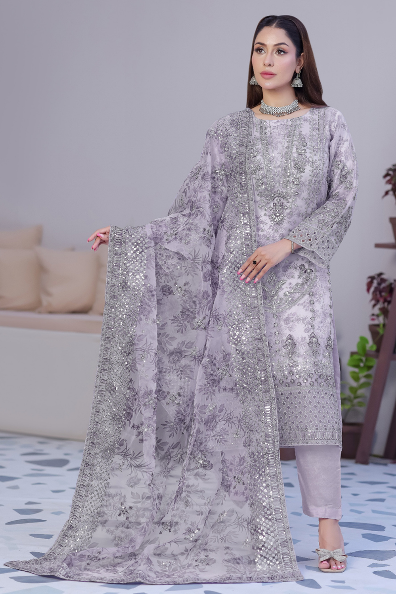 Libas Offer 1008 Organza Eid Collection
