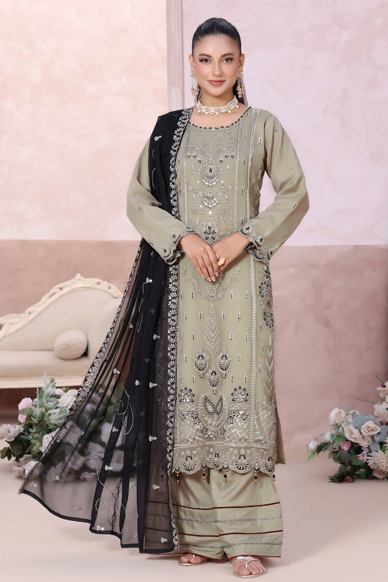 L-Unstitched Chiffon 505