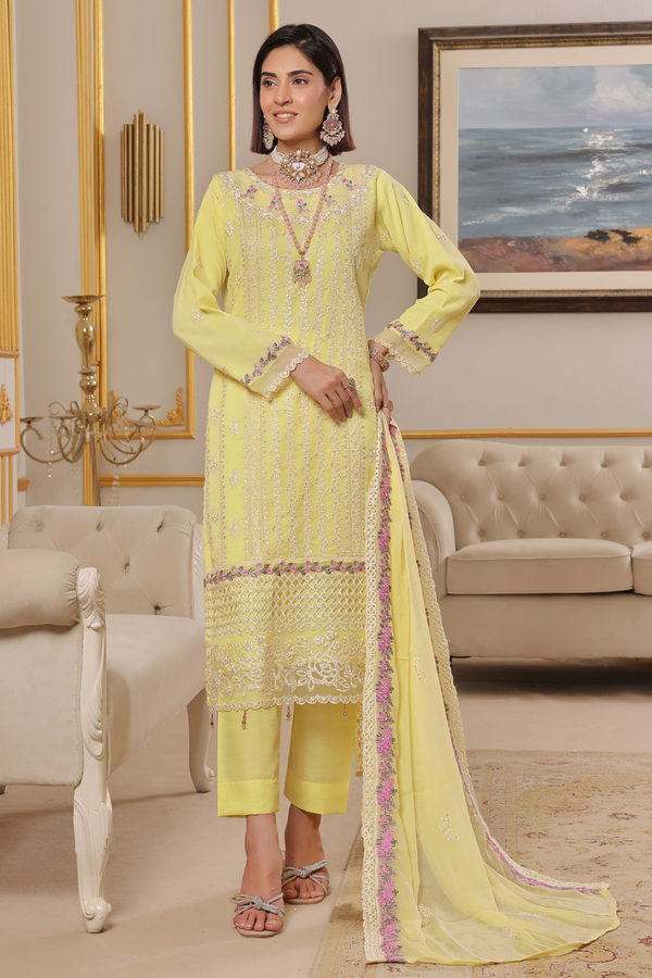 Libas Unstitched Chiffon 009