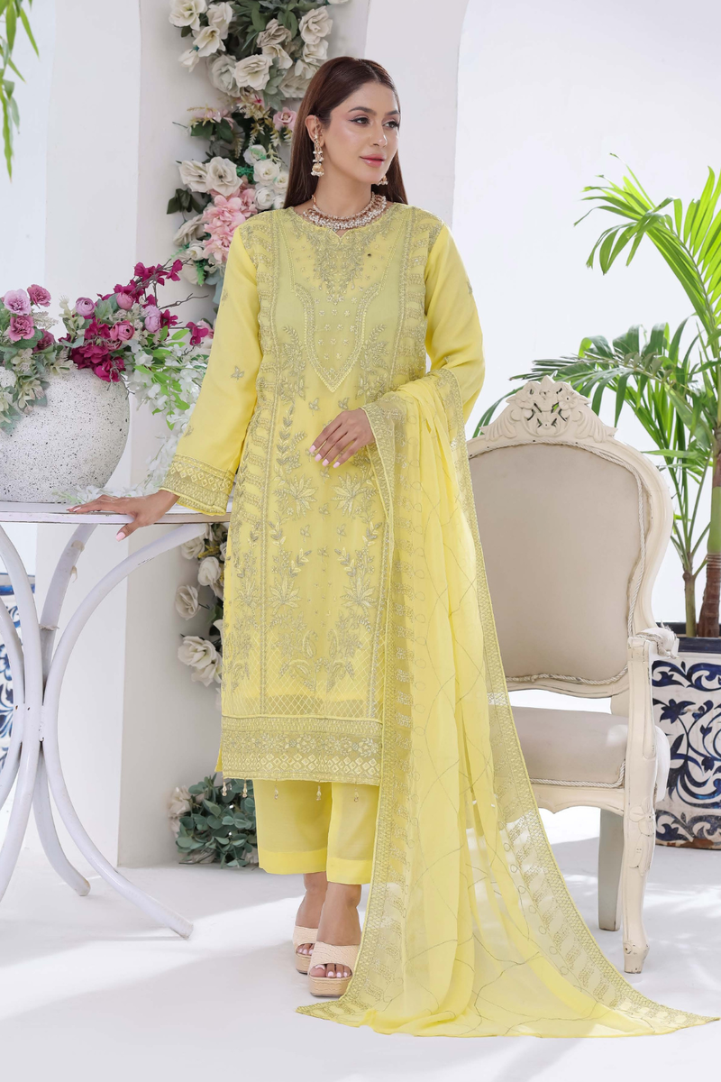 L-Unstitched Chiffon 518