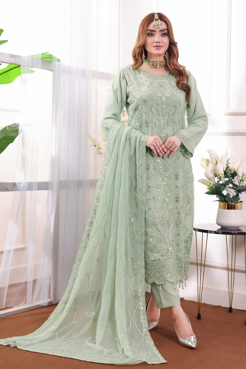 L-Unstitched Chiffon 533