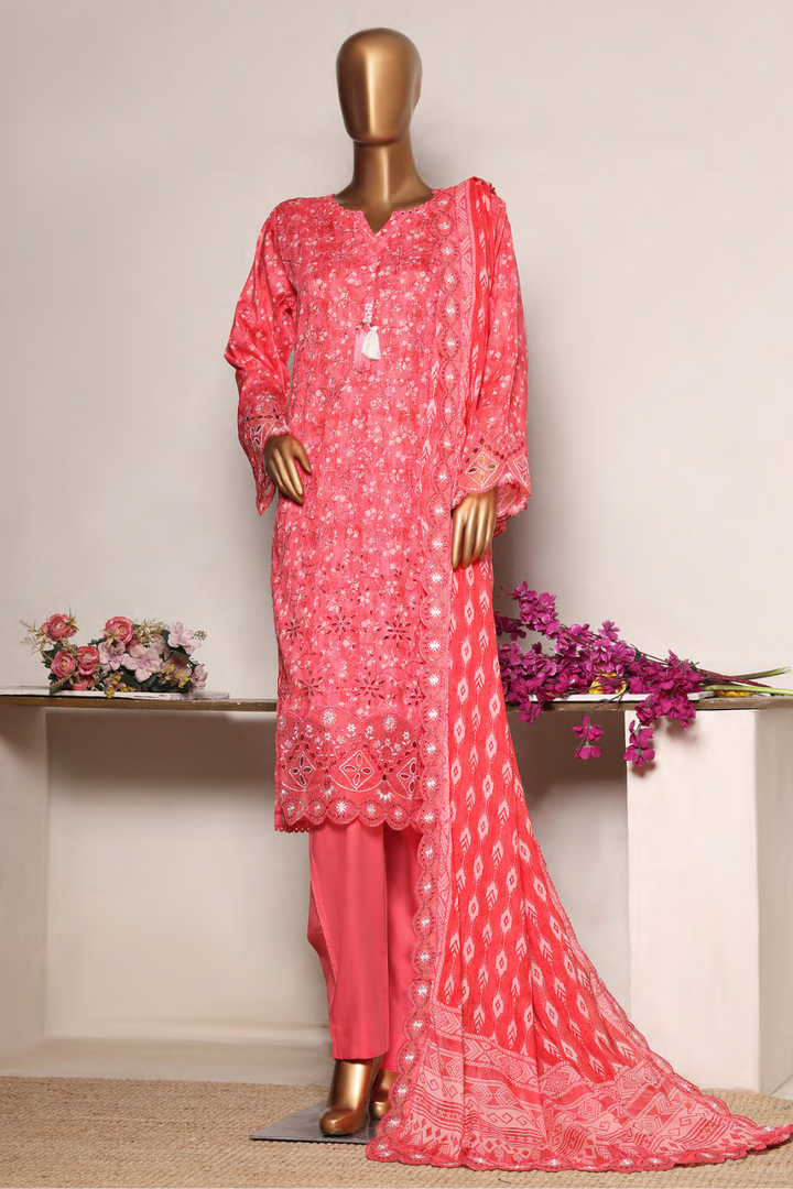 Libas Offer 601 Lawn Ready Made Suit – Al Libas Al Asri