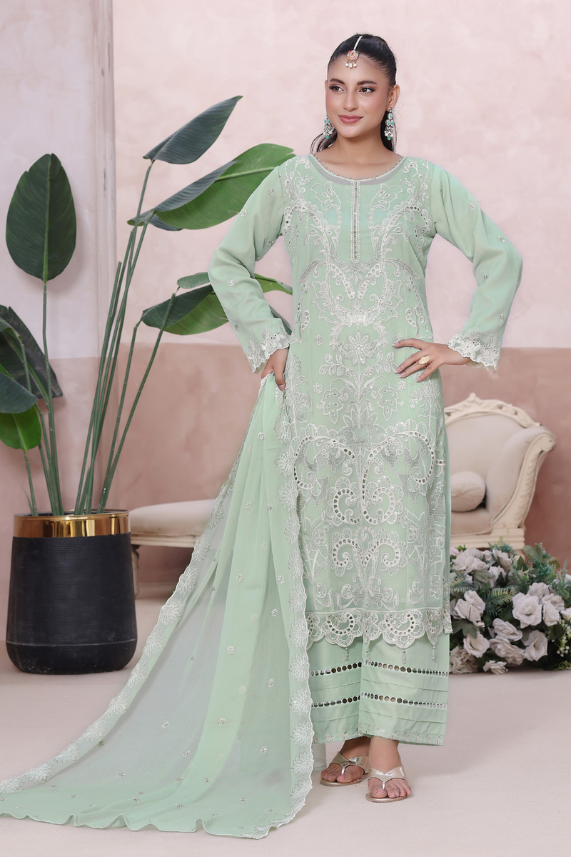 L-Unstitched Chiffon 509