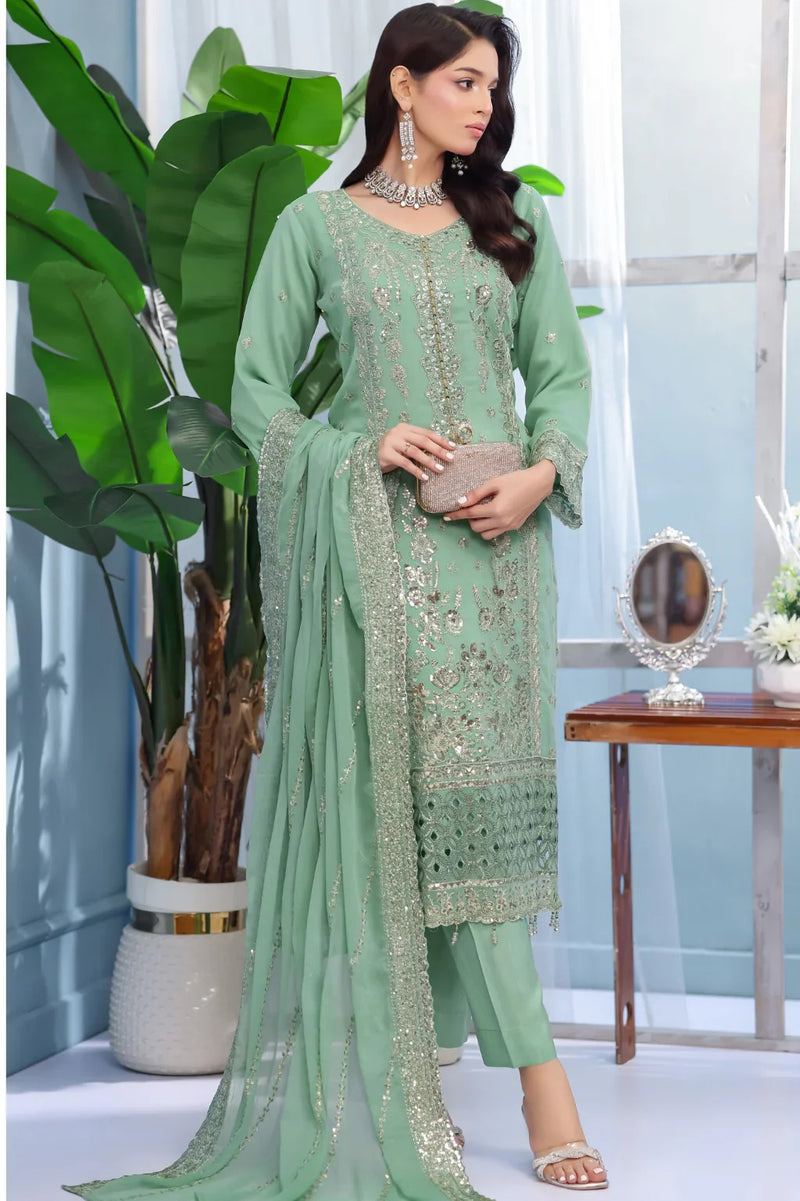 U-Unstitched Chiffon 120