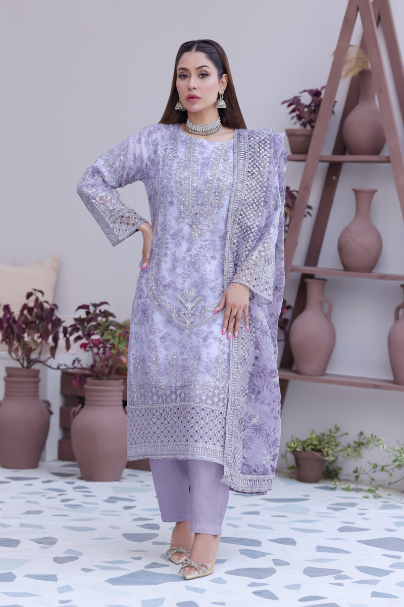 Libas Offer 1006 Organza Eid Collection