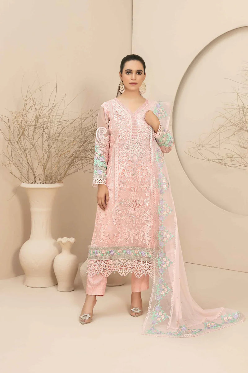 Z-364 Embroidered Ready Made