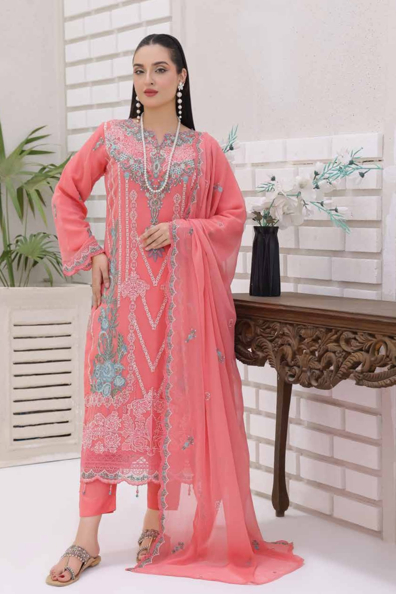 L-Unstitched Chiffon 513