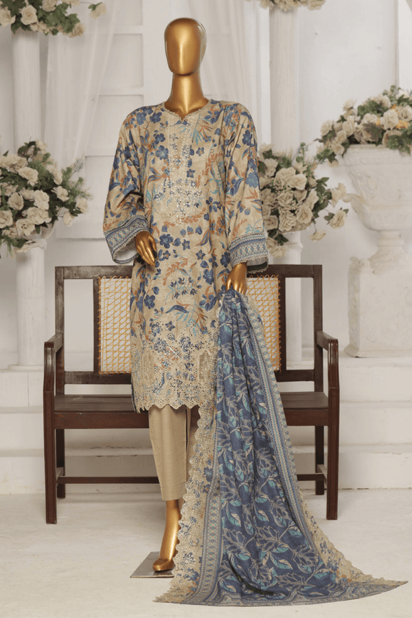 Libas Khaddar Embroidered Ready Made 404 - Al Libas Al Asri